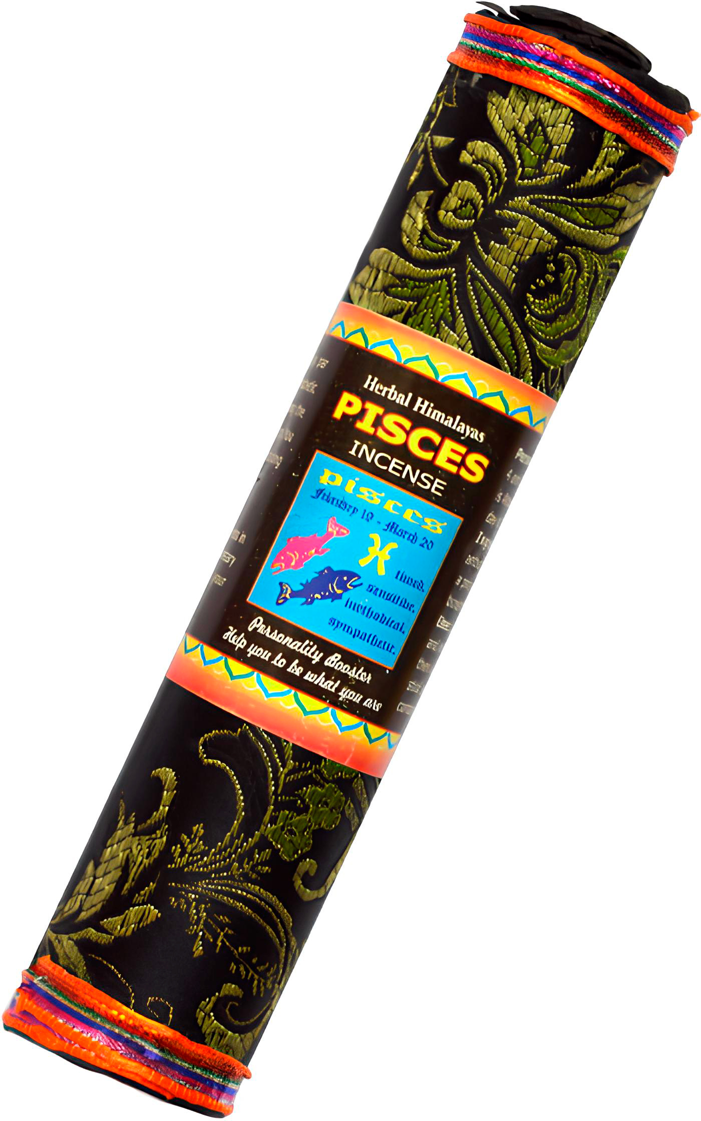 Благовоние Pisces Zodiac Incense (Рыбы), 37 палочек по 17,5 см. 