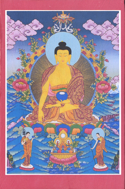 Изображение на дощечке Будда Шакьямуни (discounted)