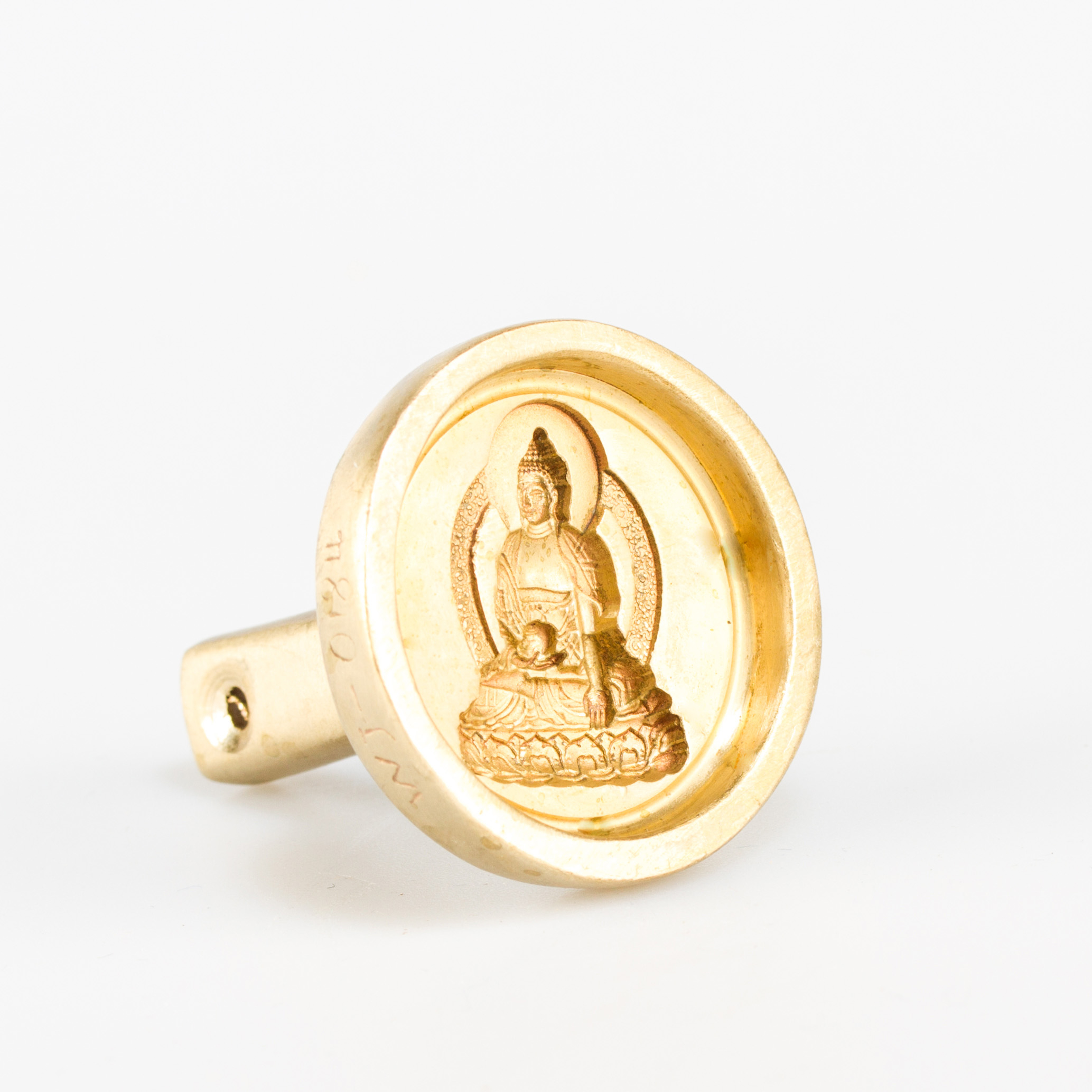 Форма для изготовления ца-ца Будда Шакьямуни (круглая, 3,9 см)