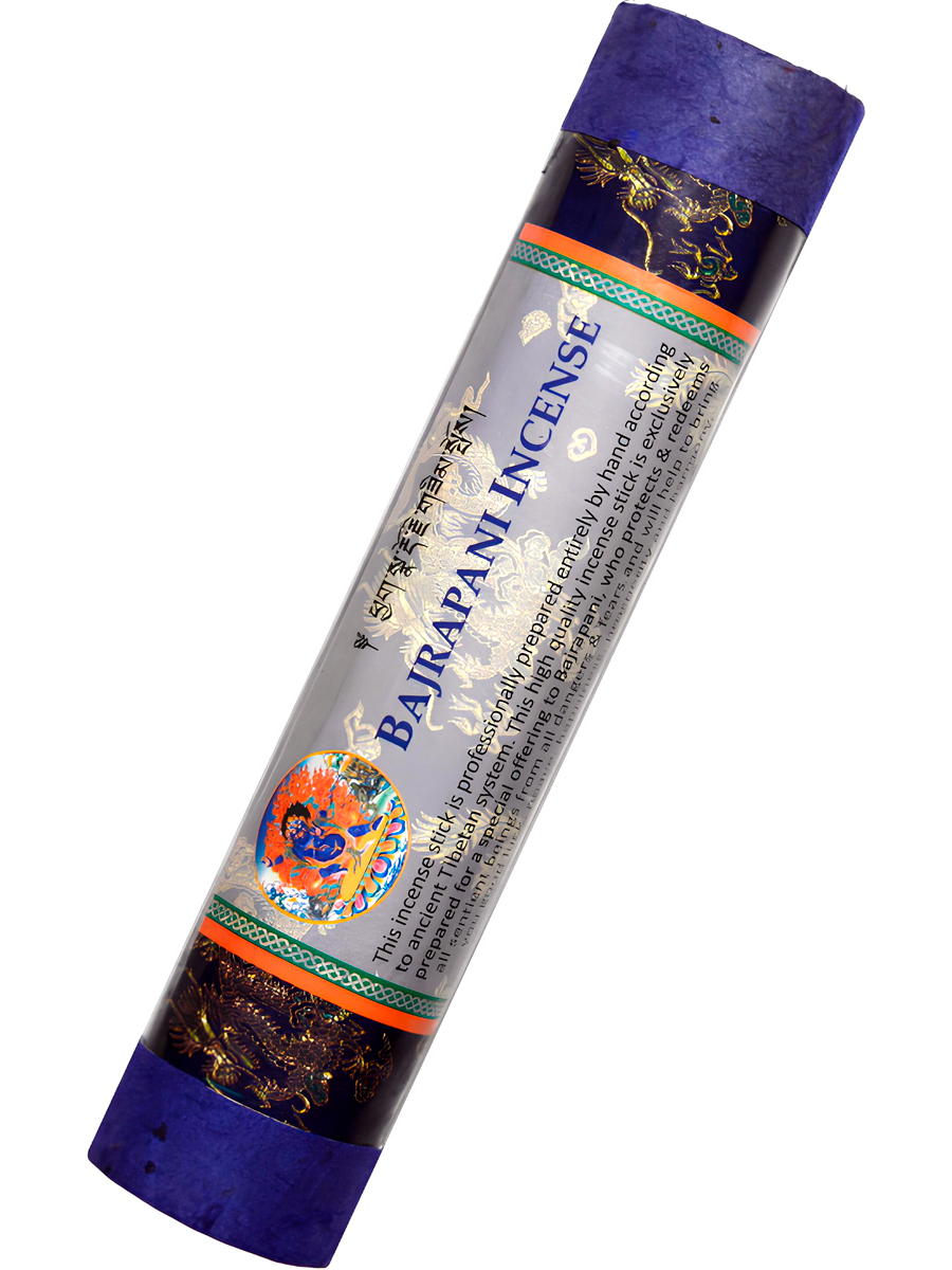 Благовоние Bajrapani Incense (Ваджрапани), 30 палочек по 19 см. 