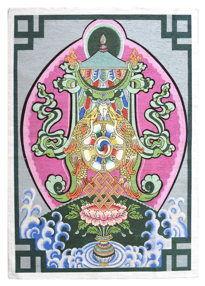 Панно "Аштамангала" (43 x 61 см)