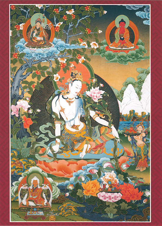 Открытка Авалокитешвара Касарпани (14,5 х 20,0 см) (discounted)
