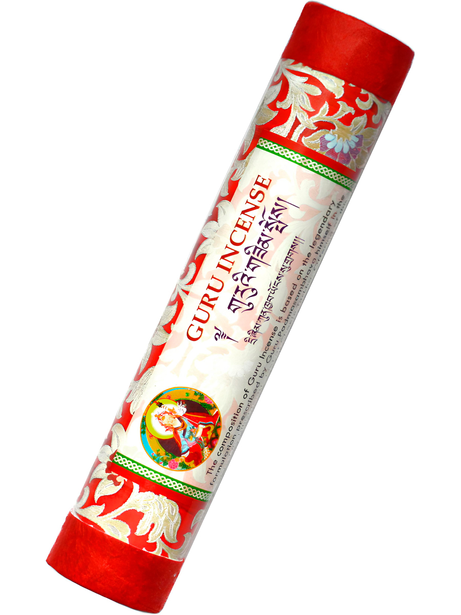 Благовоние Guru Incense (Гуру Падмасамбхава), 30 палочек по 19 см. 