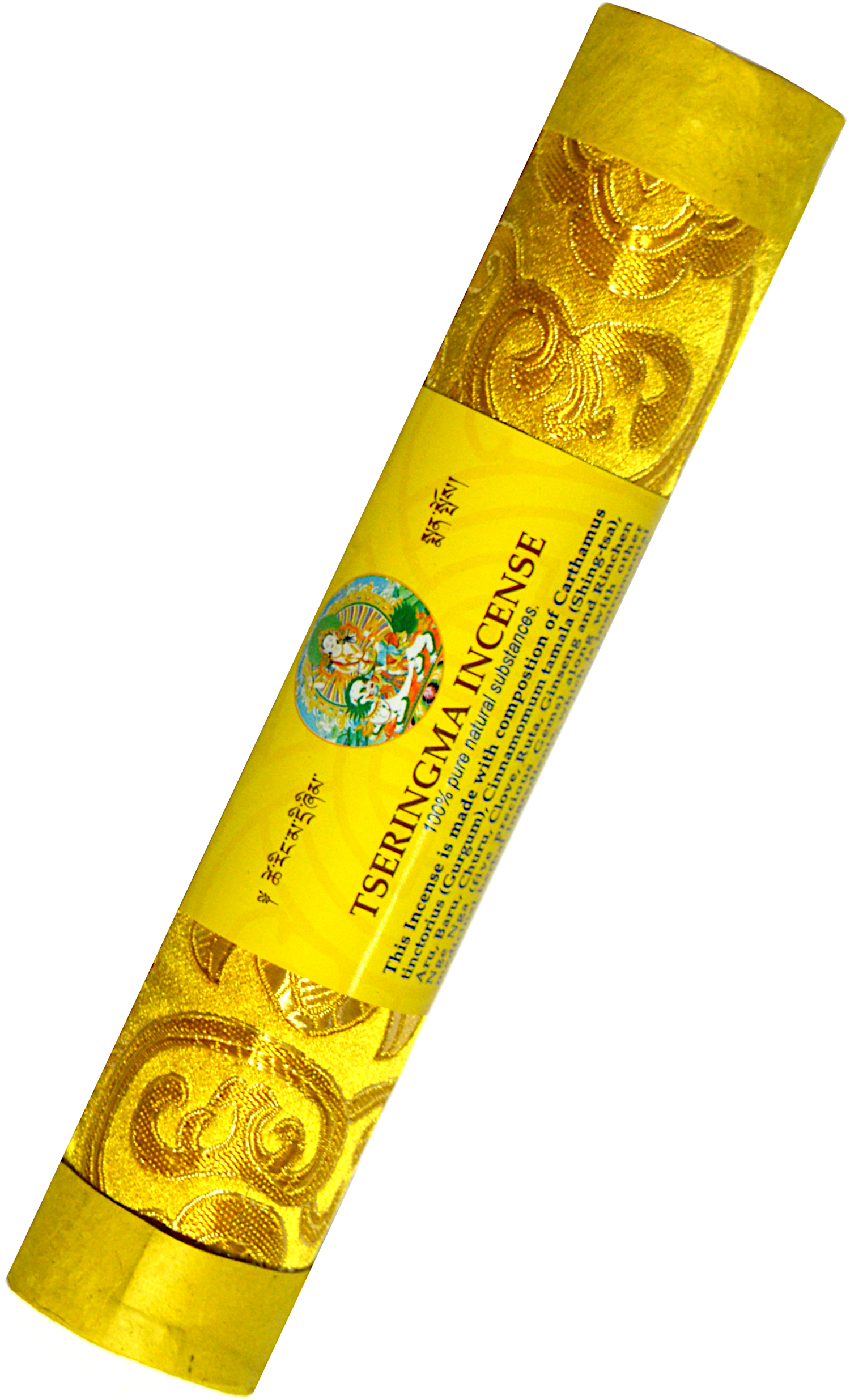 Благовоние Tseringma Incense (Церингма), 30 палочек по 19 см. 