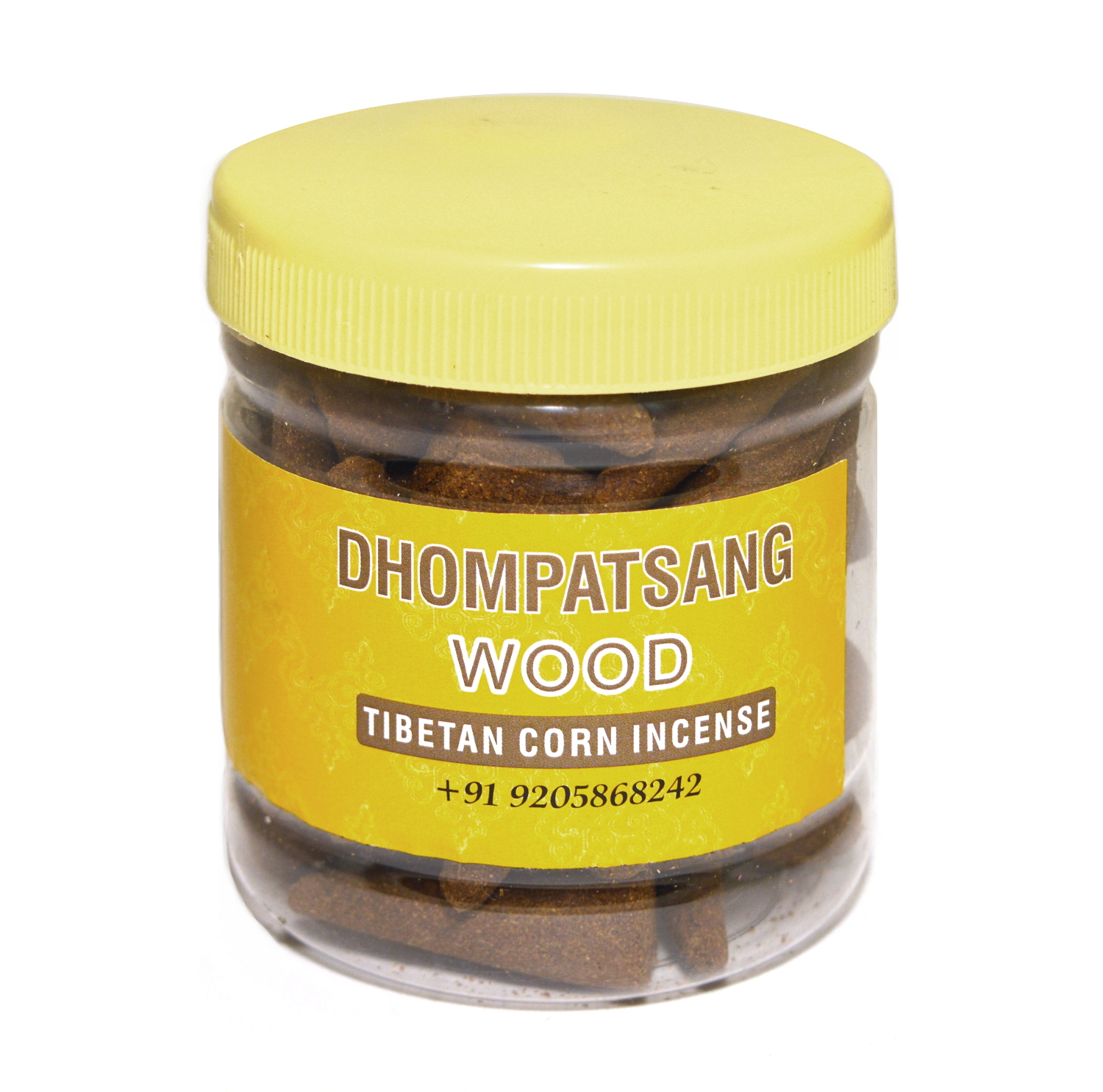 Купить Благовоние конусное Dhompatsang Wood Tibetan Incense, 70 конусов по 3 см в интернет-магазине Dharma.ru