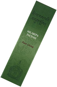 Купить Благовоние Milarepa Incense, 20 палочек по 13,5 см в интернет-магазине Dharma.ru