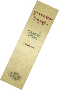 Купить Благовоние Chenrezig Incense, 20 палочек по 13,5 см в интернет-магазине Dharma.ru