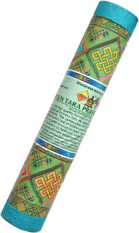 Купить Благовоние Green Tara Prayer Incense, 25 палочек по 21 см в интернет-магазине Dharma.ru