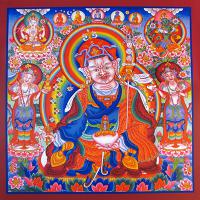 Купить Плакат Падмасамбхава (30 x 30 см) в интернет-магазине Dharma.ru