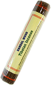 Купить Благовоние Sandal Wood Tibetan Incense (малое), 24 палочки по 14,5 см в интернет-магазине Dharma.ru