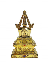 Купить Ступа схождения из мира богов (7,5 см) в интернет-магазине Dharma.ru
