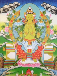 Купить Плакат Майтрейя (30 x 40 см) в интернет-магазине Dharma.ru