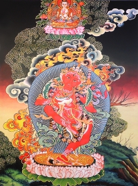 Плакат Ваджраварахи (30 x 40 см). 