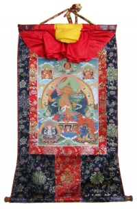 Купить Тханка Манджушри (печатная, 57 х 88 см) в интернет-магазине Dharma.ru