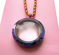 Купить Гау прозрачное стеклянное (фиолетовое, 2,5 см) в интернет-магазине Dharma.ru