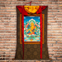 Купить Тханка Дзамбала (104 x 145 см) в интернет-магазине Dharma.ru