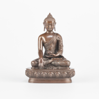 Купить Статуэтка Будды Шакьямуни (бхумиспарша-мудра), 10,5 см в интернет-магазине Dharma.ru