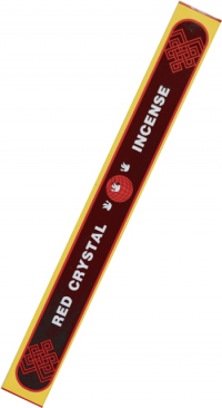 Купить Благовоние Red Crystal Incense (Красный кристалл), 26 палочек по 25 см в интернет-магазине Dharma.ru