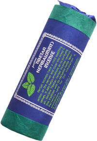 Благовоние Tibetan Herbal Mint Incense / мята, 30 палочек по 11,5 см. 
