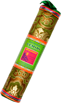 Благовоние Gemini Zodiac Incense (Близнецы) 37 палочек по 17,5 см. 