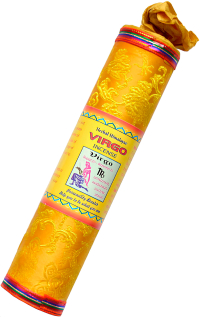 Благовоние Virgo Zodiac Incense (Дева), 37 палочек по 17,5 см. 