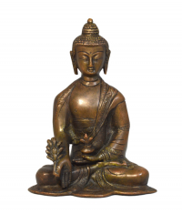 Купить Статуэтка Будды Медицины, 16,5 см в интернет-магазине Dharma.ru