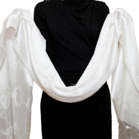 Купить Хадак шелковый белый, 56 х 290 см в интернет-магазине Dharma.ru