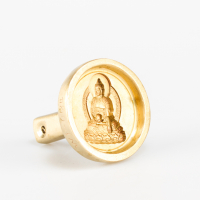 Купить Форма для изготовления ца-ца Будда Шакьямуни (круглая, 3,9 см) в интернет-магазине Dharma.ru