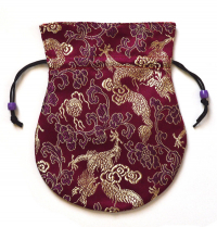 Купить Мешочек для четок, 13 x 15,5 см, фиолетовый в интернет-магазине Dharma.ru