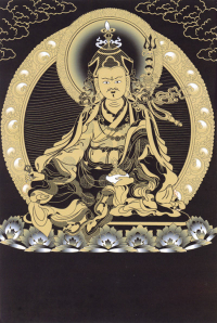 Купить Открытка Гуру Падмасамбхава (10 x 15 см) в интернет-магазине Dharma.ru