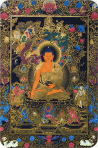 Купить Наклейка Будда (№3) (5 x 7,5 см) в интернет-магазине Dharma.ru