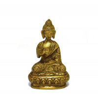 Купить Статуэтка Будды Шакьямуни (абхая-мудра), 7,8 см в интернет-магазине Dharma.ru