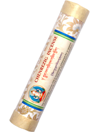 Благовоние Chenrezig Incense (Ченрезиг), 33 палочки по 19 см. 