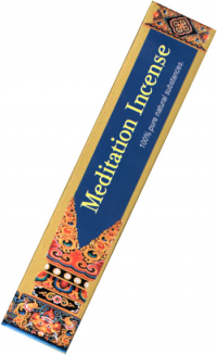 Купить Благовоние Meditation Incense, 21 палочка по 9,5 см в интернет-магазине Dharma.ru
