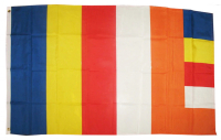 Буддийский флаг, 85 x 148 см. 