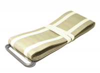 Купить Пояс для медитации серо-белый (230 х 12 см) в интернет-магазине Dharma.ru