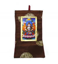 Купить Тханка Авалокитешвары (печатная, маленькая), 19 x 28 см в интернет-магазине Dharma.ru