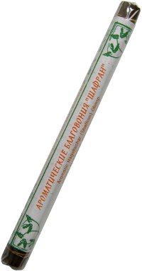 Купить Ароматические благовония Шафран, 19 палочек по 19 см в интернет-магазине Dharma.ru