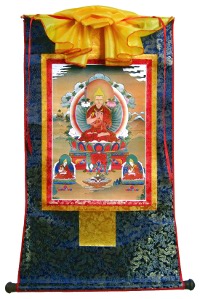 Купить Тханка Лама Цонкапа (печатная) в интернет-магазине Dharma.ru