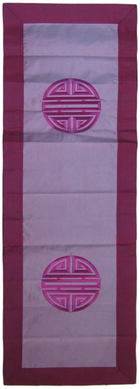 Купить Алтарное покрывало (фиолетовое), 41 х 120 см в интернет-магазине Dharma.ru