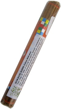 Купить Благовоние Можжевельник (Lhasa shuk poe) (белый), 23 палочек по 17 см в интернет-магазине Dharma.ru