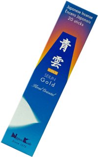 Купить Благовоние Seiun Gold (восточная цветочно-пряная смесь), 20 палочек по 14 см в интернет-магазине Dharma.ru