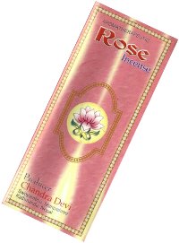 Купить Благовоние Rose Incense, 30 палочек по 16 см в интернет-магазине Dharma.ru