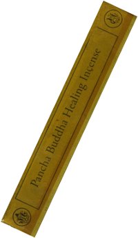 Купить Благовоние Pancha Buddha Healing Incense, 19 палочек по 14 см в интернет-магазине Dharma.ru
