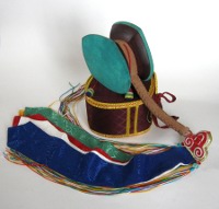 Купить Дамару из красного сандала в интернет-магазине Dharma.ru