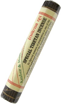 Купить Благовоние Special Tibetan Incense (Амбер и мускус), 45 палочек по 14 см в интернет-магазине Dharma.ru