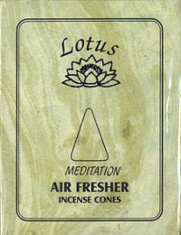 Купить Благовоние Meditation, 10 конусов в интернет-магазине Dharma.ru