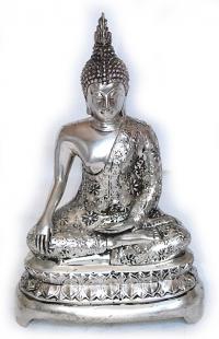 Купить Статуэтка Будды Шакьямуни (бхумиспарша-мудра), 21 см в интернет-магазине Dharma.ru