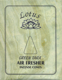 Купить Благовоние Green Tara (Зеленая Тара), 10 конусов в интернет-магазине Dharma.ru