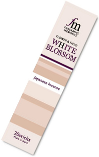 Купить Благовоние White Blossom (Белый цветок), 20 палочек по 9 см в интернет-магазине Dharma.ru
